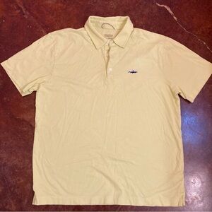 Men’s Patagonia Green/Yellow Polo Short Sleeve